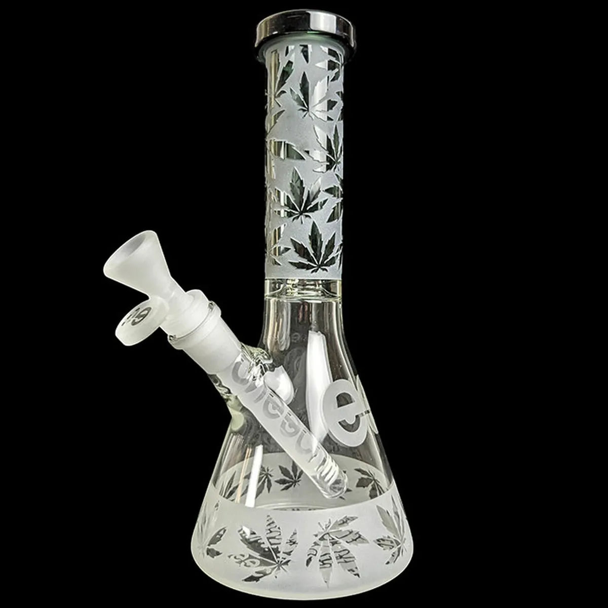 10" Cheech Glass Sand Blasted