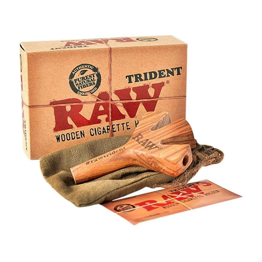 RAW® Trident Wooden Cig Holder