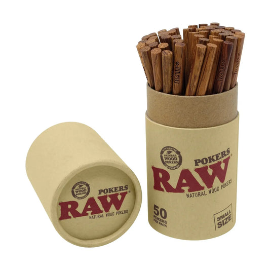 RAW® - 4.5" Natural Wood Pokers